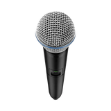 Shure GLXD2+ Dual-Band Wireless Handheld Transmitter with BETA 58A Microphone — Being Shipped