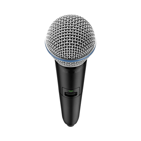 Shure GLXD2+ Dual-Band Wireless Handheld Transmitter with BETA 58A Microphone — Being Shipped