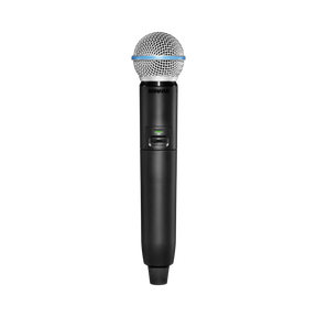 Shure GLXD2+ Dual-Band Wireless Handheld Transmitter with BETA 58A Microphone — Being Shipped