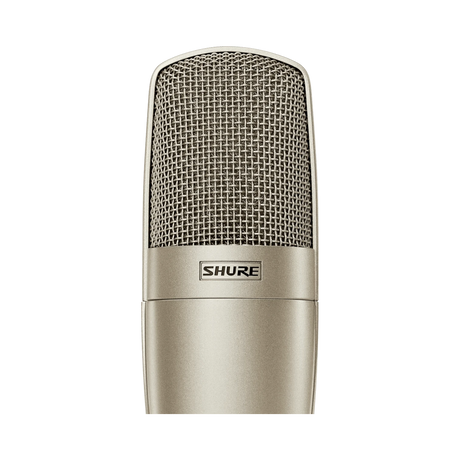 Shure KSM32/SL Large-Diaphragm Cardioid Condenser Microphone (Champagne) — Being Shipped