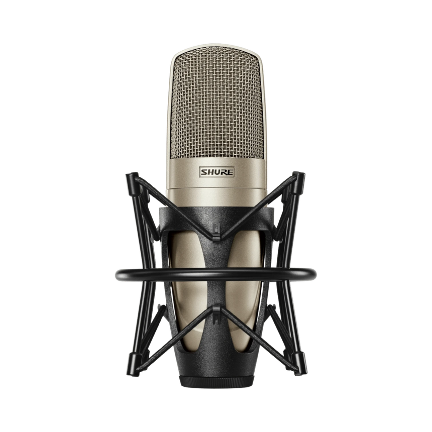 Shure KSM32/SL Large-Diaphragm Cardioid Condenser Microphone (Champagne) — Being Shipped