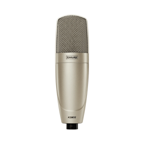 Shure KSM32/SL Large-Diaphragm Cardioid Condenser Microphone (Champagne) — Being Shipped