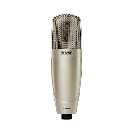 Shure KSM32/SL Large-Diaphragm Cardioid Condenser Microphone (Champagne) — Being Shipped
