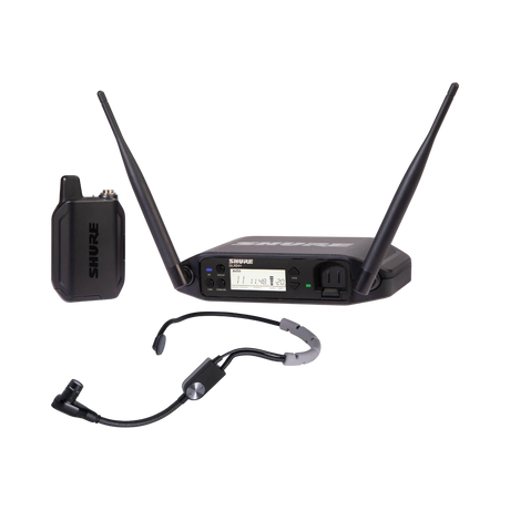 Shure GLXD14+ Dual-Band Wireless Performance Headset System (Z3: 2.4, 5.8 GHz) — Being Shipped