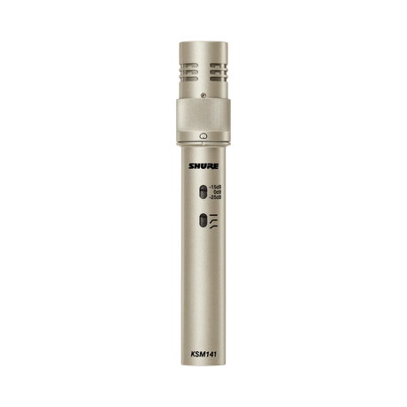 Shure KSM141 Dual-Pattern Instrument Condenser Microphone — Being Shipped