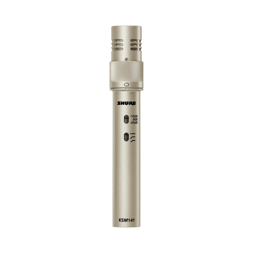 Shure KSM141 Dual-Pattern Instrument Condenser Microphone — Being Shipped