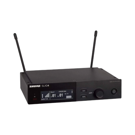 Shure SLXD14/98H Digital Wireless Cardioid Instrument Microphone System — Being Shipped
