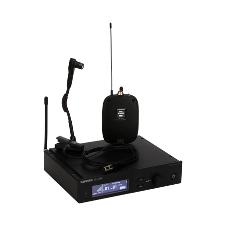 Shure SLXD14/98H Digital Wireless Cardioid Instrument Microphone System — Being Shipped