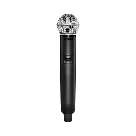 Shure GLXD2+ Dual-Band Wireless Handheld Transmitter with SM58 Microphone — Being Shipped
