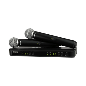 Shure BLX288/SM58 Dual-Channel Wireless Handheld Microphone System with SM58 Capsules — Being Shipped