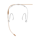 Shure DH5 DuraPlex Omnidirectional Headset Microphone (Cocoa, TA4F) — Being Shipped