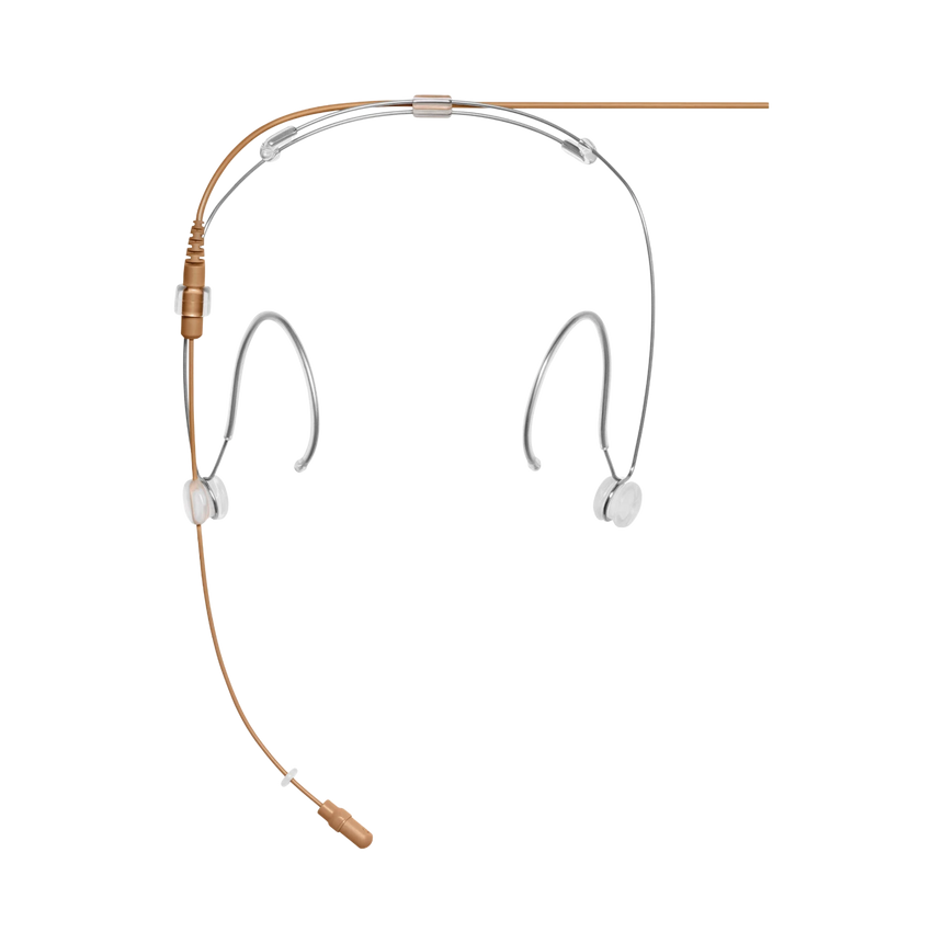 Shure DH5 DuraPlex Omnidirectional Headset Microphone (Cocoa, TA4F) — Being Shipped