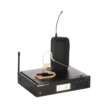 Shure BLX14R/MX53 Rackmount Wireless Omni Earset Microphone System — Being Shipped