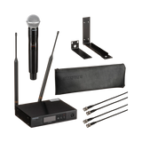 Shure QLXD24/SM58 Digital Wireless Handheld Microphone System with SM58 Capsule — Being Shipped