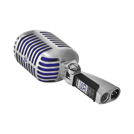 Shure Super 55 Supercardioid Dynamic Microphone (Chrome, Blue Foam) — Being Shipped