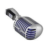 Shure Super 55 Supercardioid Dynamic Microphone (Chrome, Blue Foam) — Being Shipped