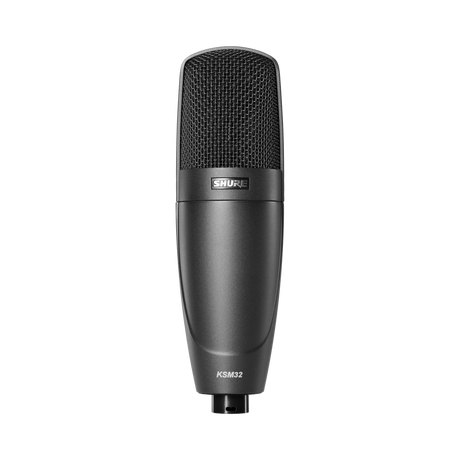 Shure KSM32/CG Large-Diaphragm Cardioid Condenser Microphone (Charcoal Gray) — Being Shipped