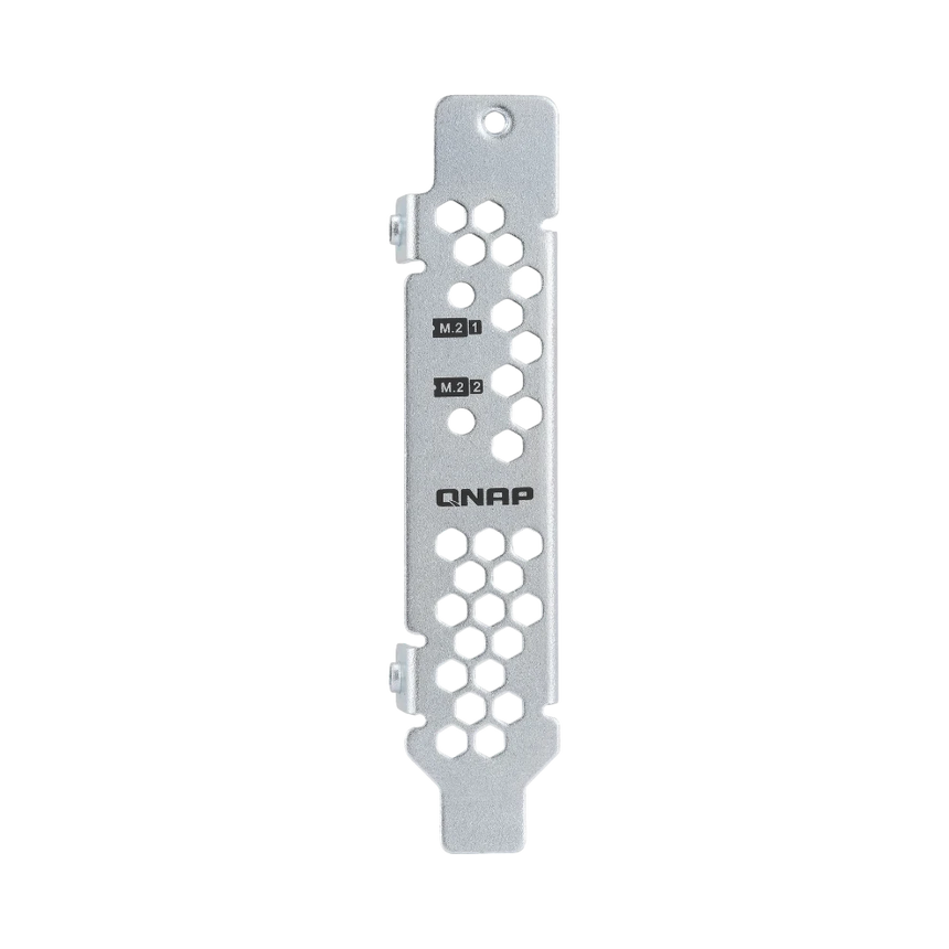 QNAP Long, Flat, and Short Profile Network Card Brackets for Qm2-2X10G1T(A) — Being Shipped