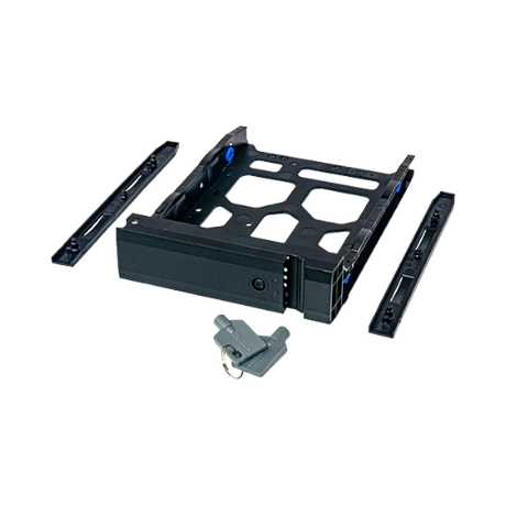 QNAP 3.5" Drive Tray With Key Lock (Black) — Being Shipped