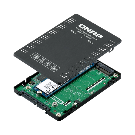 QNAP M.2 2280 to 2.5 Inch SATA Drive Adapter RAID — Being Shipped