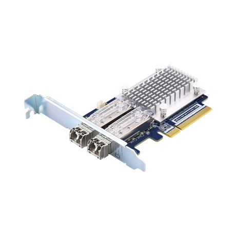 QNAP QXP-16G2FC Dual-Port 16Gb SFP+ Fiber PCIe 3.0 x8 Expansion Card — Being Shipped
