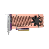 QNAP Dual M.2 22110/2280 PCIe Gen3 x8 NVMe SSD Expansion Card — Being Shipped