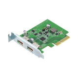 QNAP QXP-10G2U3A 2-Port USB 3.2 Gen 2 Type-A PCIe Card — Being Shipped