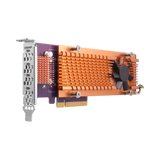 QNAP Quad M.2 2280 PCIe Gen3 x8 NVMe SSD Expansion Card — Being Shipped