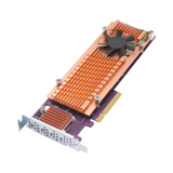 QNAP Quad M.2 2280 PCIe Gen3 x8 NVMe SSD Expansion Card — Being Shipped