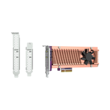 QNAP Dual M.2 22110/2280 PCIe Gen3 x4 NVMe SSD Expansion Card — Being Shipped