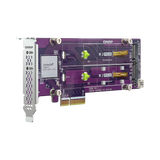 QNAP Dual M.2 22110/2280 PCIe Gen3 x4 NVMe SSD Expansion Card — Being Shipped