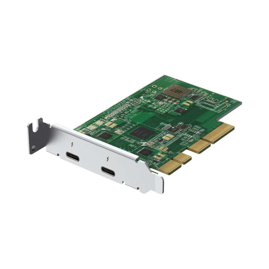 QNAP Dual-Port Thunderbolt 3 Expansion Card — Being Shipped
