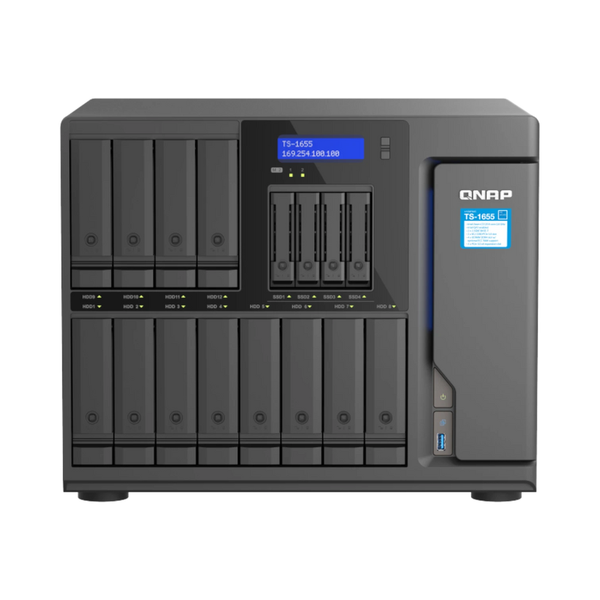 QNAP TS-1655 16-Bay NAS Enclosure — Being Shipped