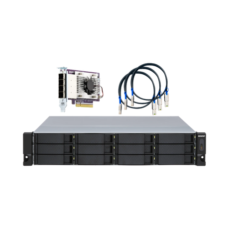 QNAP 12-Bay TL-R1200S-RP JBOD Storage Enclosure — Being Shipped