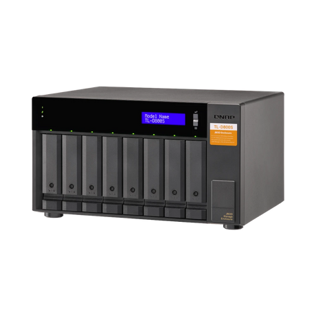 QNAP 8-Bay SATA JBOD Enclosure for NAS & PCs — Being Shipped