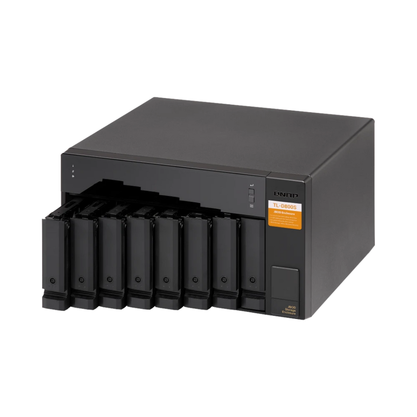 QNAP 8-Bay SATA JBOD Enclosure for NAS & PCs — Being Shipped