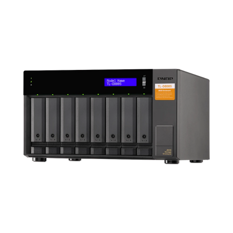 QNAP 8-Bay SATA JBOD Enclosure for NAS & PCs — Being Shipped