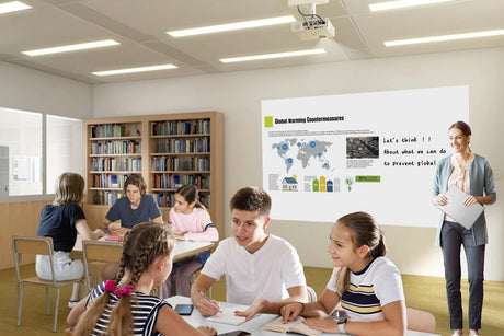 Epson PowerLite L210W 4500-Lumen WXGA Laser 3LCD Smart Projector (White) — Being Shipped