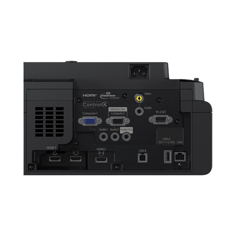 Epson PowerLite 775F 4100-Lumen Ultra Short-Throw Laser 3LCD Smart Projector (Black) — Being Shipped