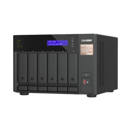 QNAP QVP-63B 6-Bay NVR NAS Enclosure — Being Shipped