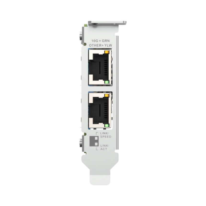 QNAP QXG-10G2T 2-Port 10G RJ45 PCIe 3.0 Network Adapter Card — Being Shipped