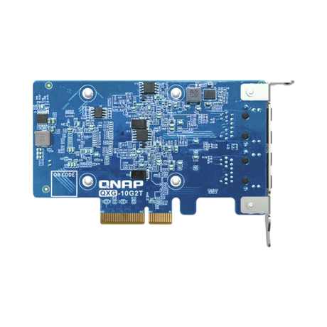 QNAP QXG-10G2T 2-Port 10G RJ45 PCIe 3.0 Network Adapter Card — Being Shipped