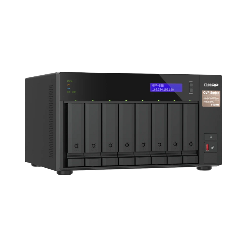 QNAP QVP-85B 8-Bay NVR NAS Enclosure — Being Shipped