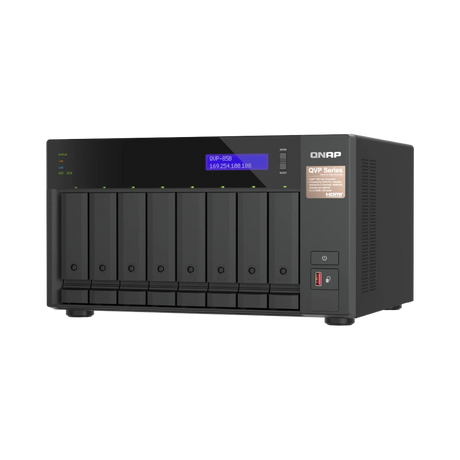 QNAP QVP-85B 8-Bay NVR NAS Enclosure — Being Shipped