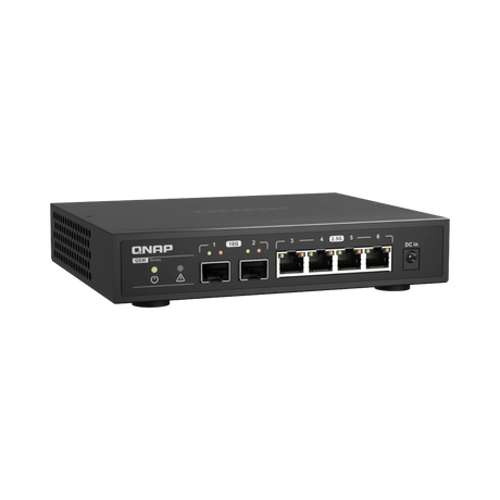 QNAP QSW-2104-2S 6-Port 10GbE/2.5GbE Unmanaged Switch — Being Shipped