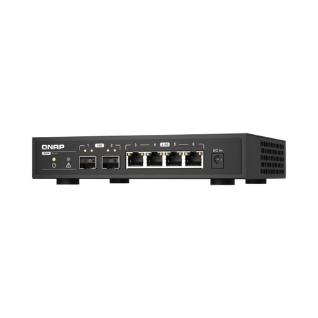 QNAP QSW-2104-2S 6-Port 10GbE/2.5GbE Unmanaged Switch — Being Shipped