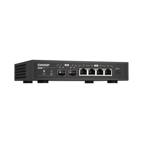 QNAP QSW-2104-2S 6-Port 10GbE/2.5GbE Unmanaged Switch — Being Shipped