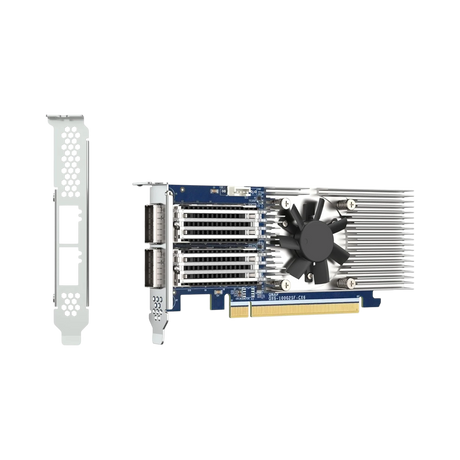 QNAP Dual-Port 100GbE PCIe 4.0 Network Expansion Card — Being Shipped