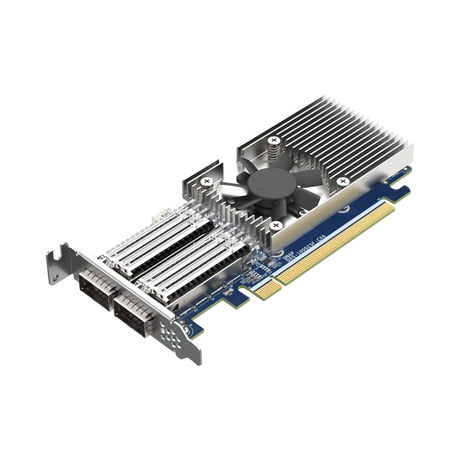 QNAP Dual-Port 100GbE PCIe 4.0 Network Expansion Card — Being Shipped