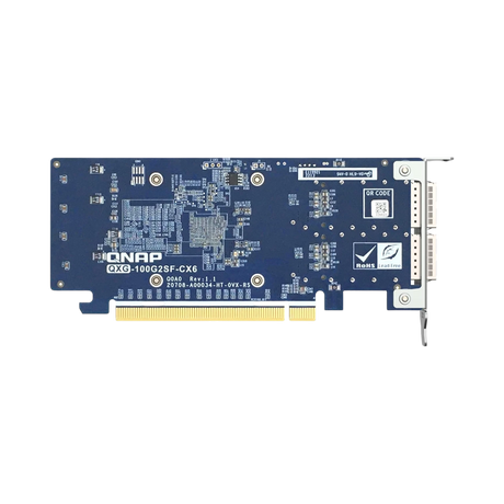 QNAP Dual-Port 100GbE PCIe 4.0 Network Expansion Card — Being Shipped